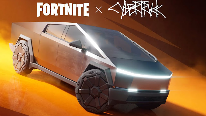 Tesla Cybertruck Fortnite TRAILER