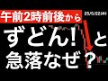 【午前2時過ぎから】ズドンと下げた米国株の要因はなに？