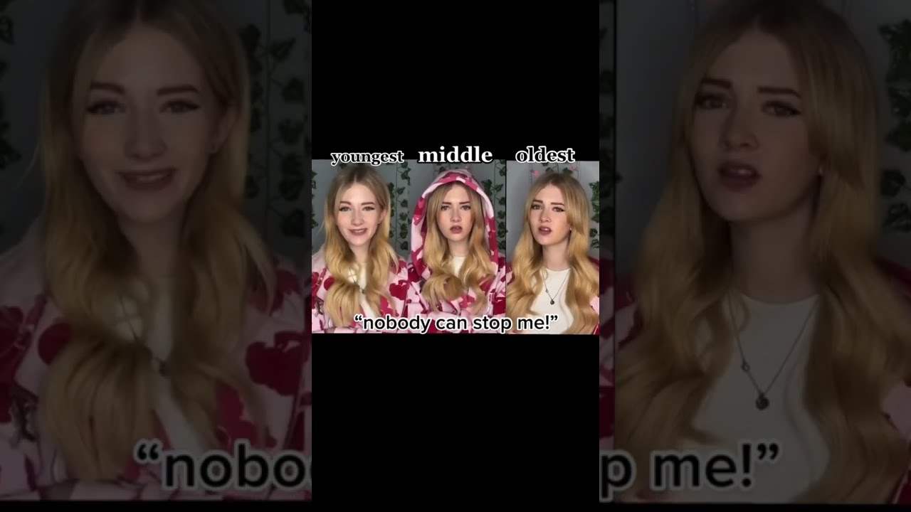  Pov The Youngest V Middle Oldest Child Talking About Their Life Siblings Relatable