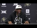 Deion Sanders on last regular season game ahead of Kansas State matchup | FOX College Football