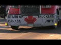 Canadian truckers protesting vaccine mandate