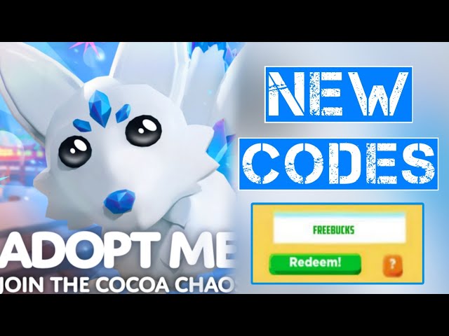 Roblox : Code Adopte Moi ! December 2023 - Alucare