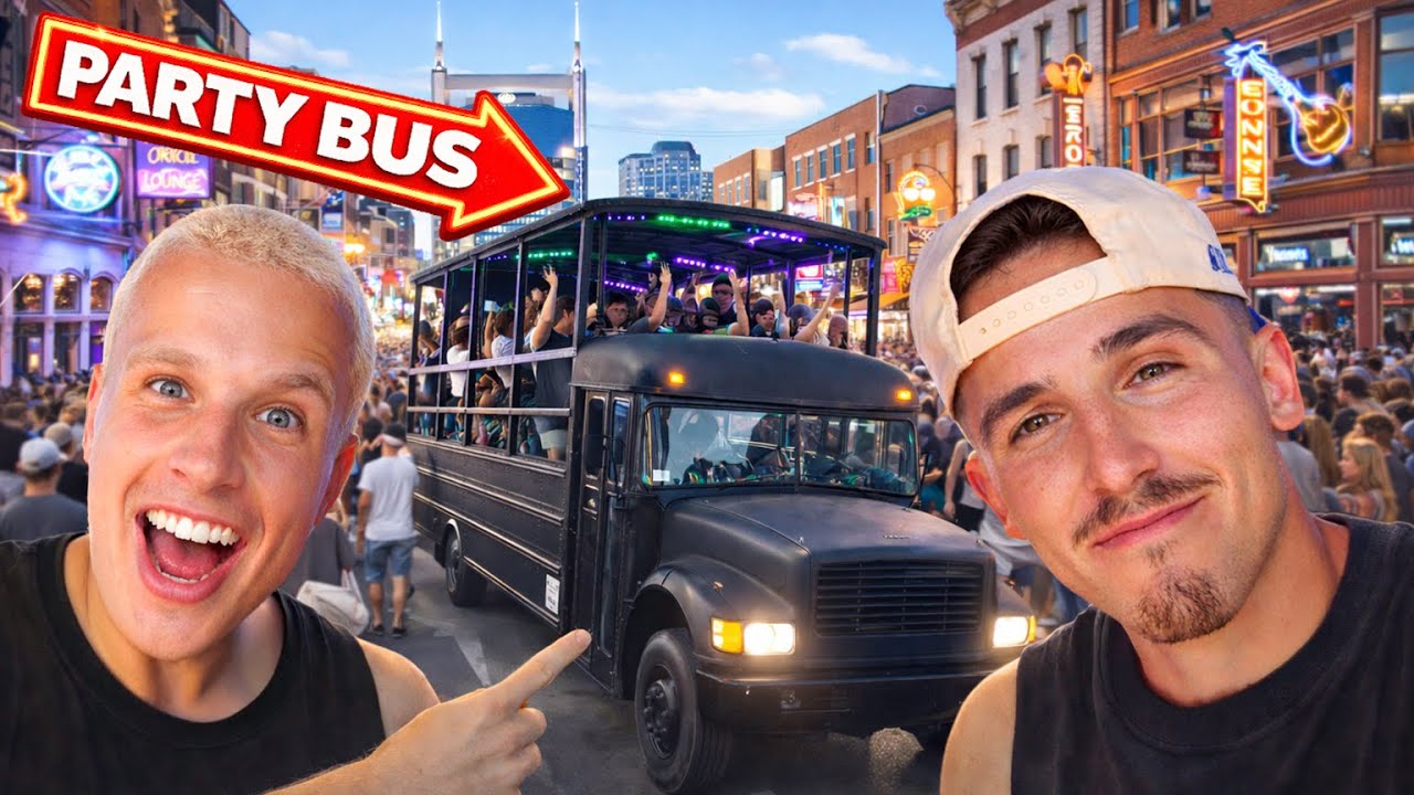 Nashville Wasn’t Ready for This Party Bus