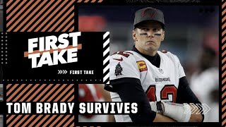 Stephen A. reacts to Tom Brady surviving the Patriots in return to Gillette Stadium | First Take