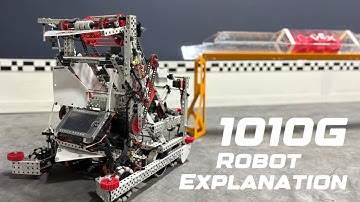 1010G Early Season Robot Explanation | VEX Push Back