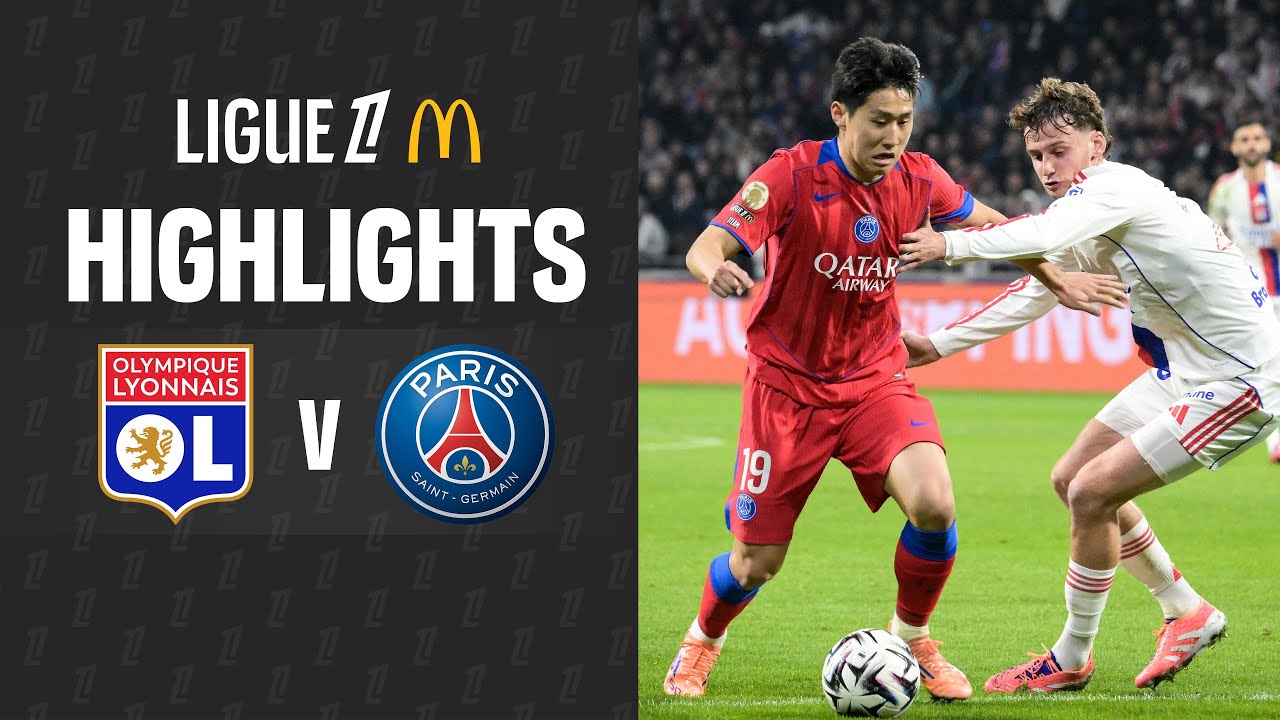 [Highlight] France Ligue 1 : โอลิมปิก ลียง vs เปแอสเช (10-11-68)