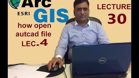 IMPORTING AUTOCAD DRAWING TO ARCGIS PART 4 IN URDU