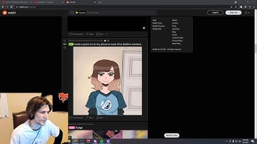 xQc Calls a Drawing of Him as a Girl Cute...