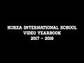 Korea international school yearbook 20172018