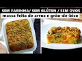 Torta salgada revolucionária / vegana e sem nada de farinha