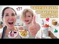 DAILY HARVEST BREAKFASTS REVIEWED: Worth it? Coffee, Oat Bowls, + Smoothies!