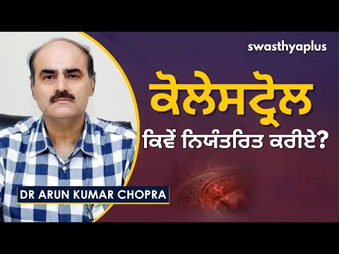 ਕੋਲੇਸਟ੍ਰੋਲ ਨੂੰ ਕਿਵੇਂ ਨਿਯੰਤਰਿਤ ਕਰੀਏ? | Dr Arun Chopra on How to Control Cholesterol in Punjabi