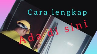 tutorial lengkap cara pasang cubicle toilet