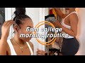 My 6AM College Morning Routine | Skincare, Everyday Make up, & Outfit!