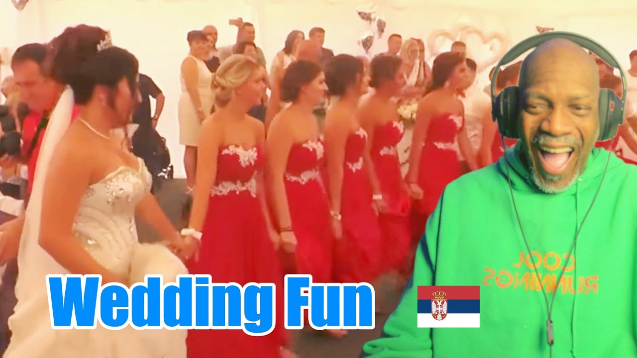 Mr. Giant React to Marina & Dragan FOLKLOR NA SVADBI !!!.