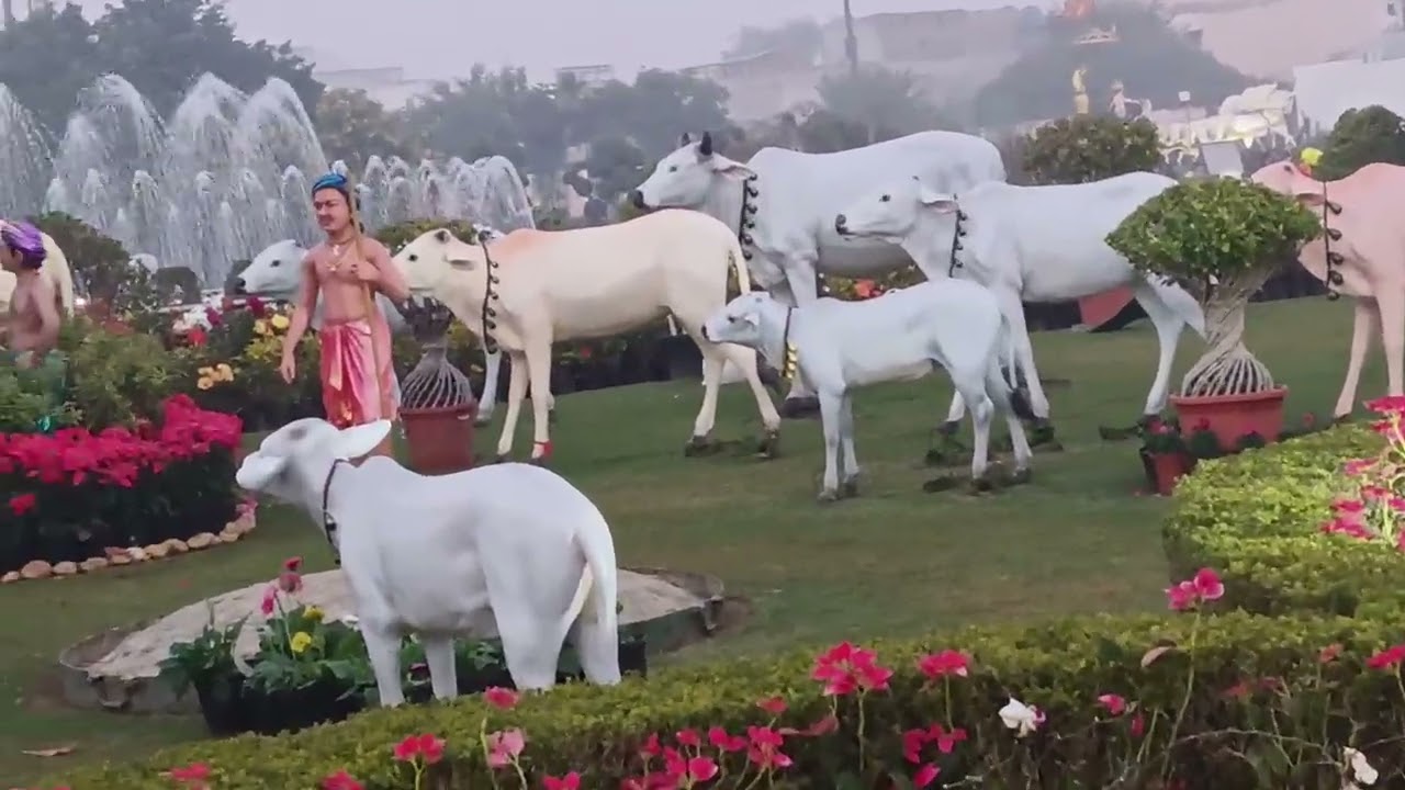 श्री राधा कृष्ण🙏आनंत प्रेम कहानी का प्रतीक ✨मथुरा में प्रेम मंदिर🙏🔱🚩