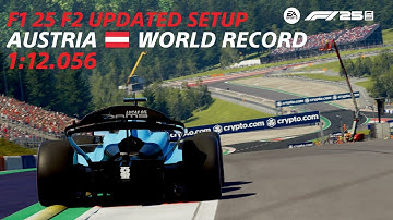 F1 25 | F2 AUSTRIA WORLD RECORD + UPDATED SETUP 🇦🇹 (1:12.056) | KARL___24