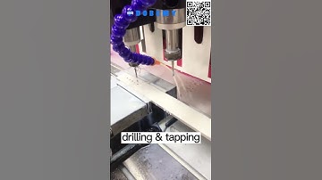 High-precision automatic drilling and tapping #CNC machine