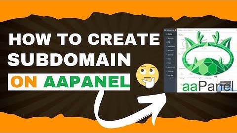How to Create Subdomain in aaPanel | How to Run a Website on aaPanel using a Sub Domain #aapanel