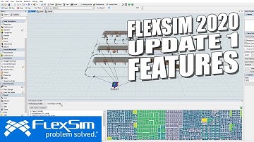 FlexSim 2020 Update 1: Features and Improvements