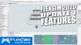 FlexSim 2020 Update 1: Features and Improvements