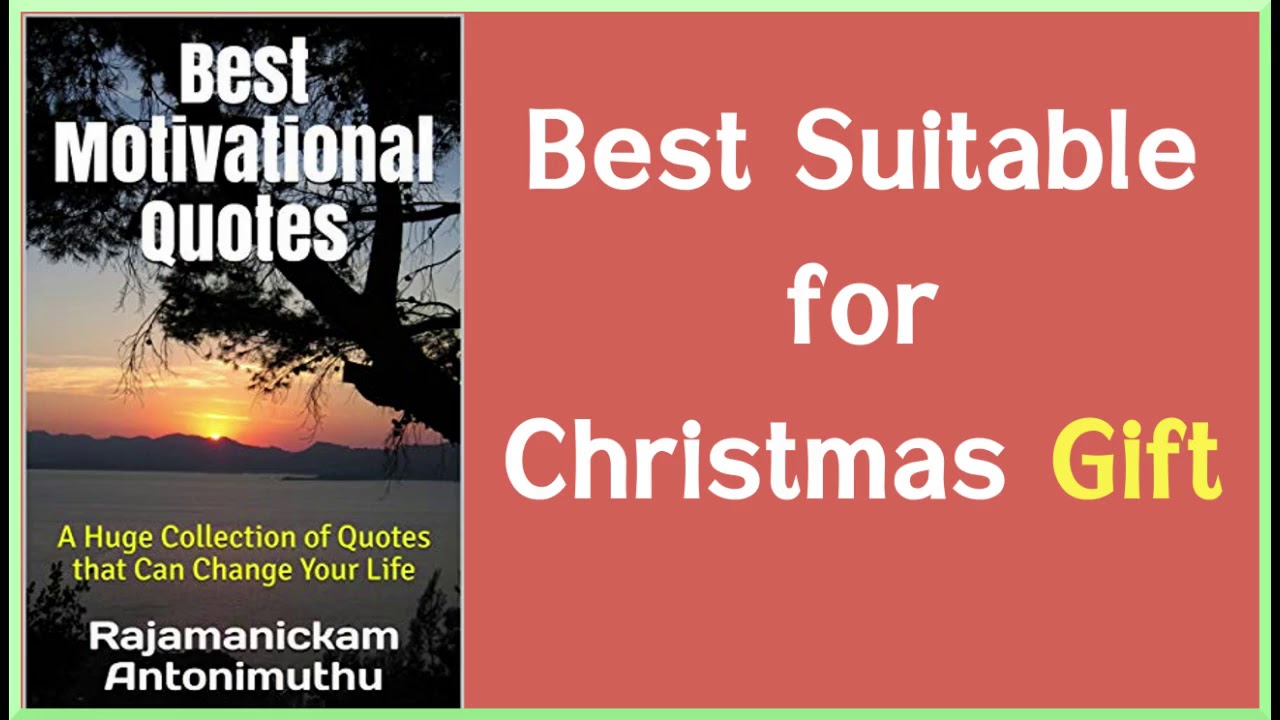 Best Motivational Quotes Book Suitable For Christmas Gift Free