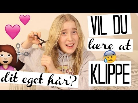 klippe sit eget hår