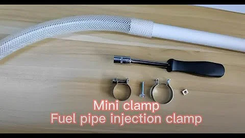 Introduction and Usage of Mini Hose Clip Fuel Injection Clamp