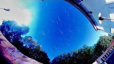 Insta360 one R star lapse