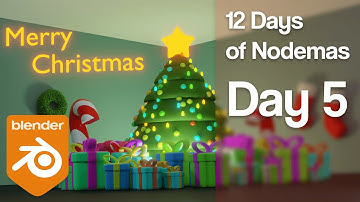 12 Days of Nodemas | Day 5 | Blender 3.0 Geometry Nodes