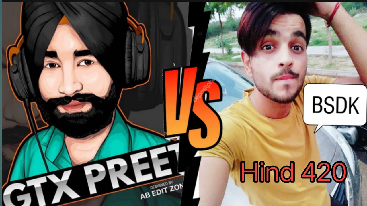 Gtx preet Vs Hind 420 latest fight in gergpool | Love Gaming