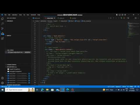 Coding Ninjas Front End Skill Test Project 1 -  Meal App