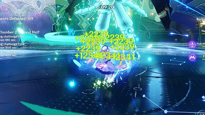 I CAN'T DODGE SO I NEED HEAL! | BARBARA NAHIDA HYP...