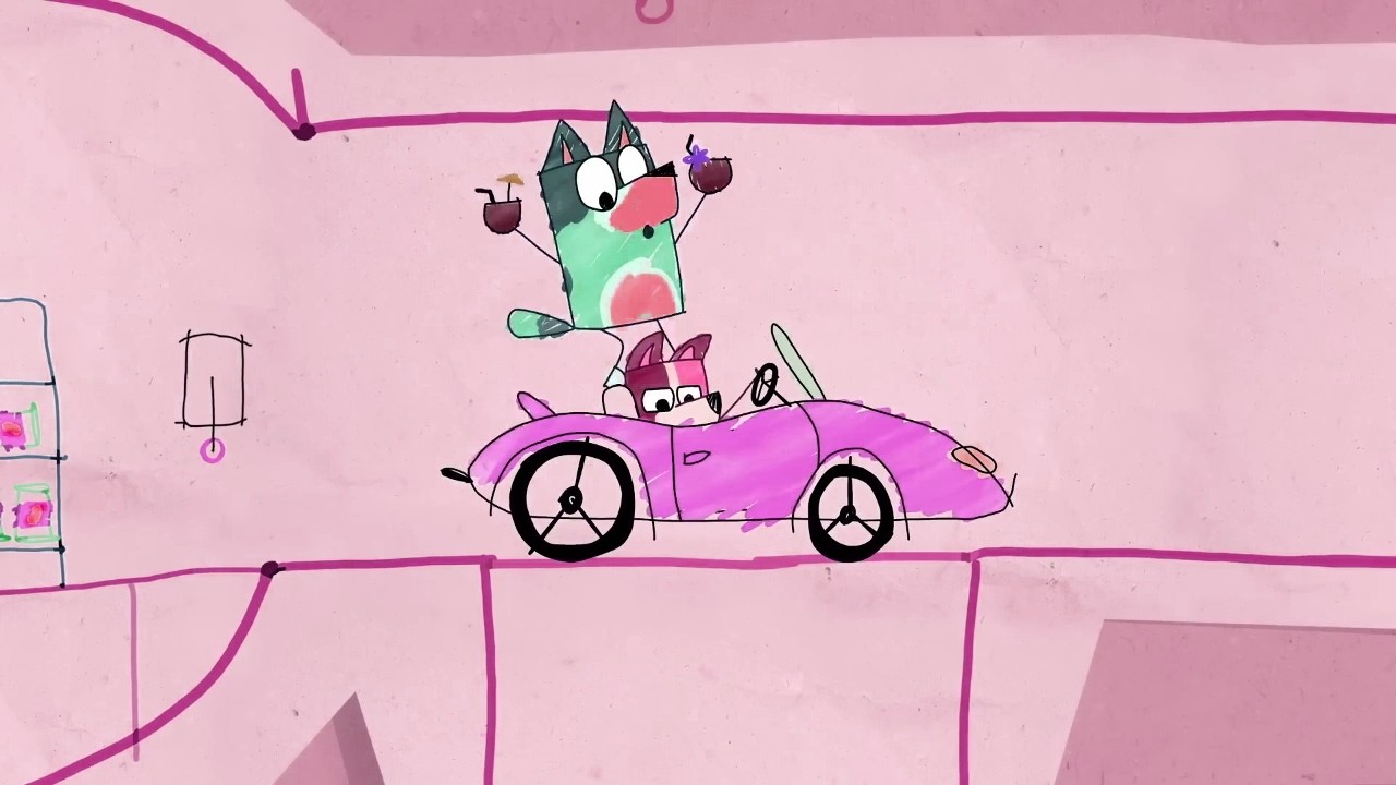 Bluey - GEt In The CAr ||  Effects By Klasky Csupo 2001