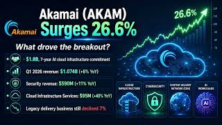 Akamai Stock Surges 26%: AI Cloud Deal Changes the AKAM Story