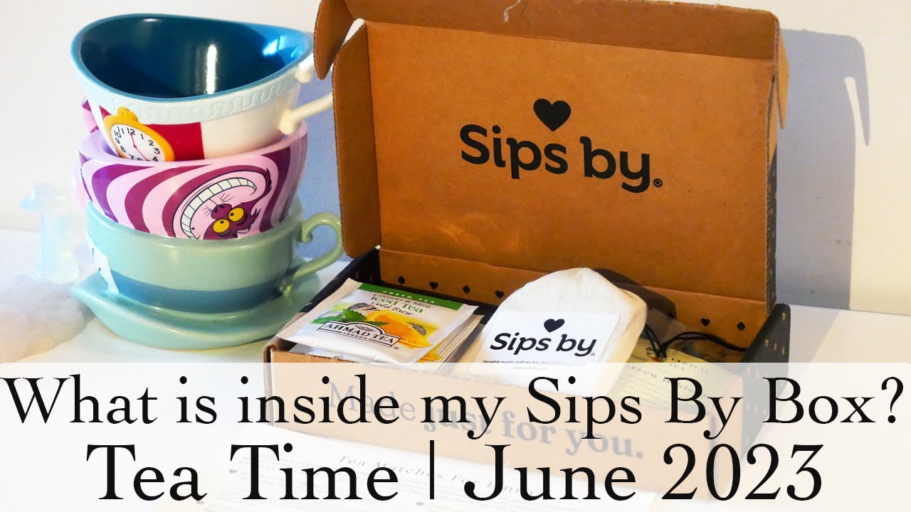 What's inside my Sips By Box?! | June 2023 - YouTube