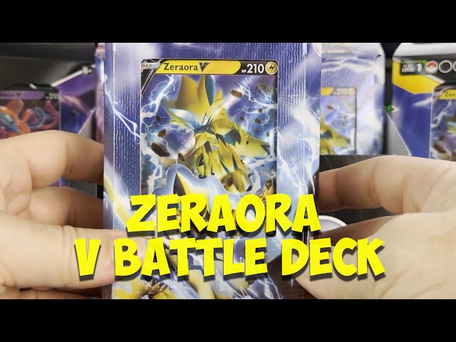 Pokemon V Battle Deck - Zeraora VS Deoxys