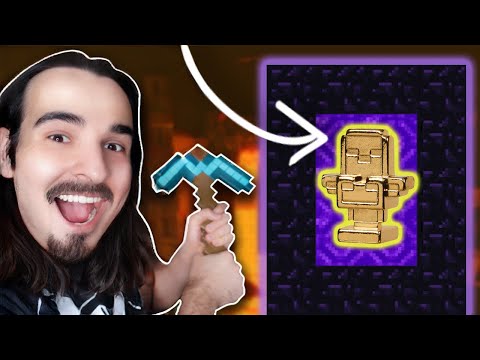 Nether Portal Mining Kits! (Rare Gold Inside!)