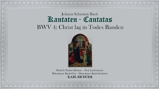 BACH: Cantata BWV 4 'Christ lag in Todes Banden'｜Karl Richter 1968｜Dual Subtitles (DE/KR)