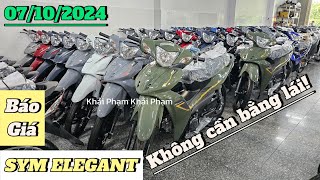 Báo Giá Sym Elegant 50Cc Đầu Tháng 102024 Tại Ch Mai Duyên. Khải Phạm