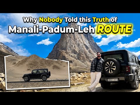 EP02❤️ Thar Roxx Struggling at Shinku La ⛔️ Why Nobody Told this Truth of Padum - Leh Route? 😑