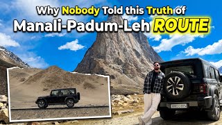 EP02❤️ Thar Roxx Struggling at Shinku La ⛔️ Why Nobody Told this Truth of Padum - Leh Route? 😑