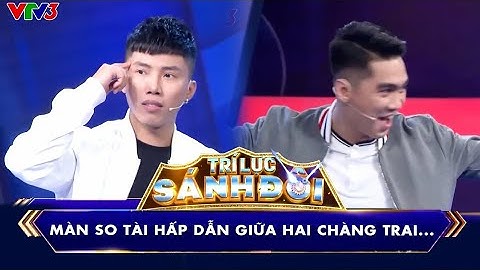 Trí Lực Sánh Đôi | Rapper Mr.T và PewPew đổ bộ gameshow cùng MLee - DJ Mie #tlsd