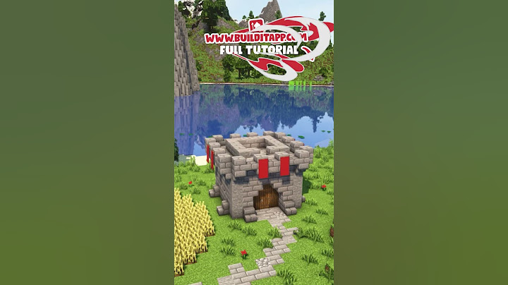 How to Build a Starter Castle in Minecraft
