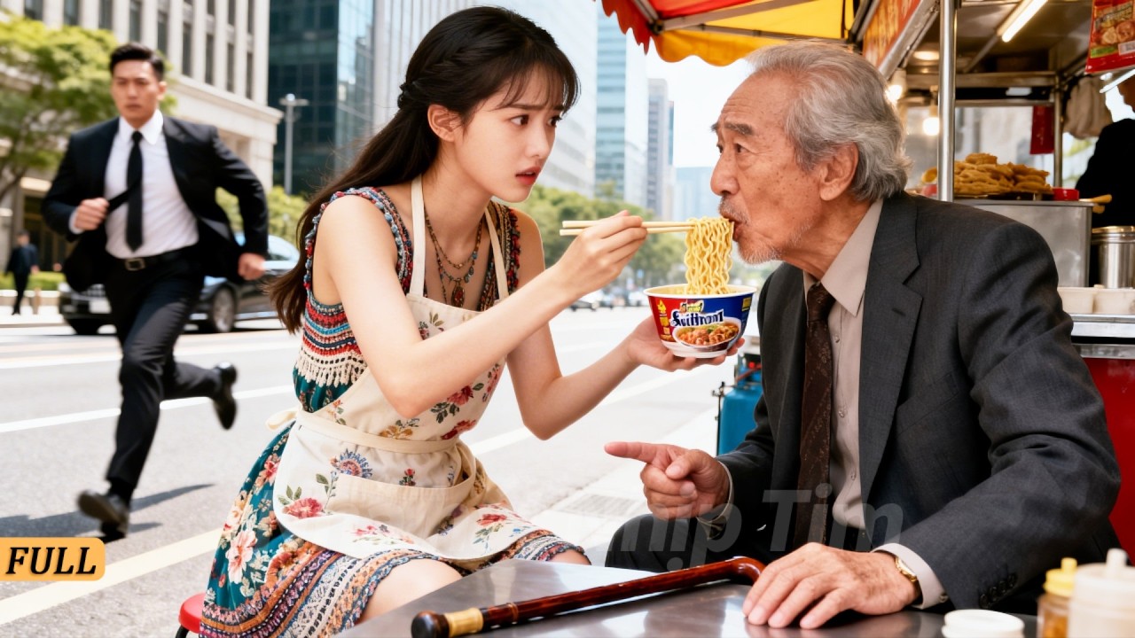 Chỉ cô gái bán đồ ăn vặt cứu ông lão đáng thương—ai ngờ là ông nội CEO,lập tức sắp xếp họ cưới nhau!