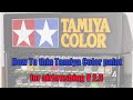 How To thin Tamiya Color paint for airbrushing V 2.0