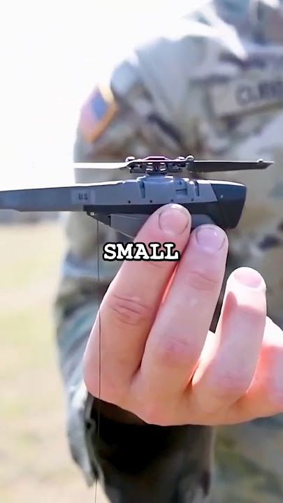 The Smallest Military Drone in The World