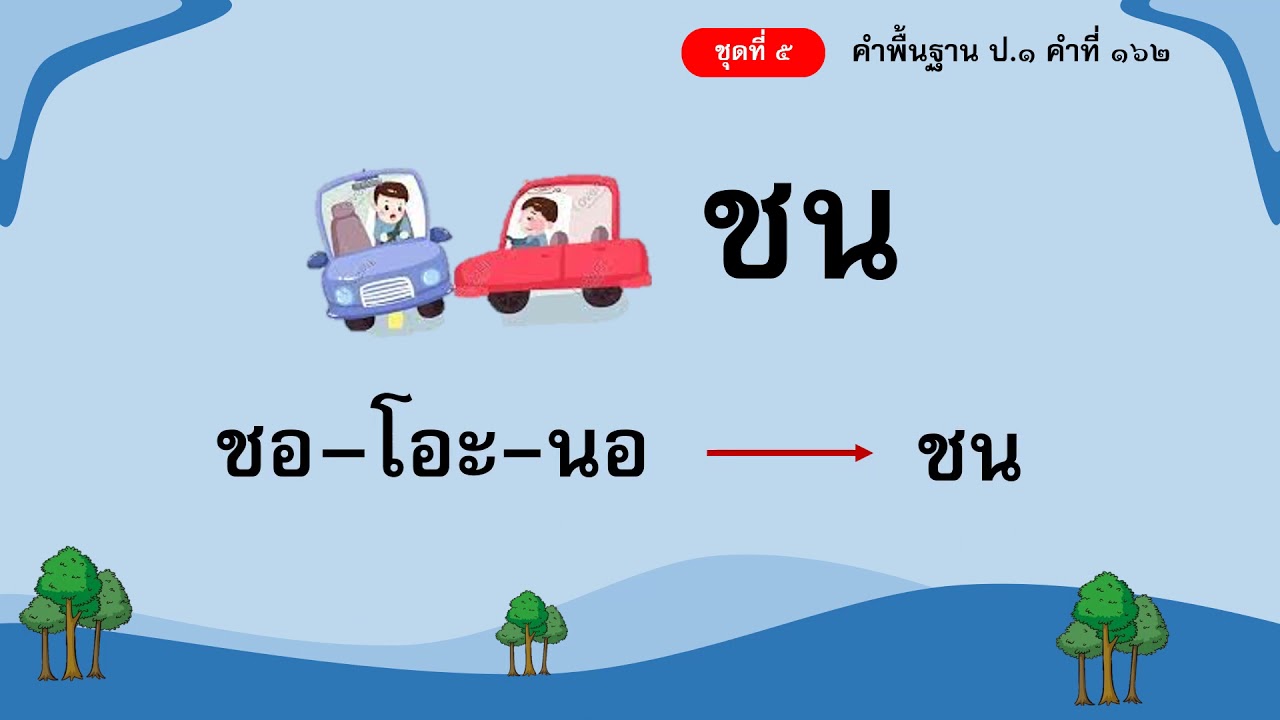 คำพื้นฐาน ชั้นป.1 ชุดที่ 5 คำที่ 142   177