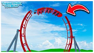I Build This IMPOSSIBLE Rollercoaster in Theme Park Tycoon 2! screenshot 3
