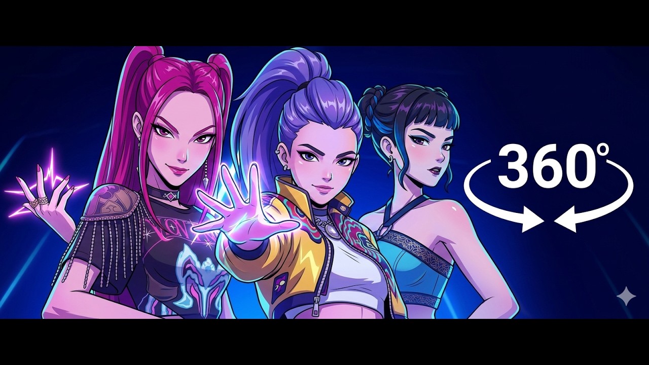 K-Pop Demon Hunters vs Demon Horde - VR Musical Animation🎵